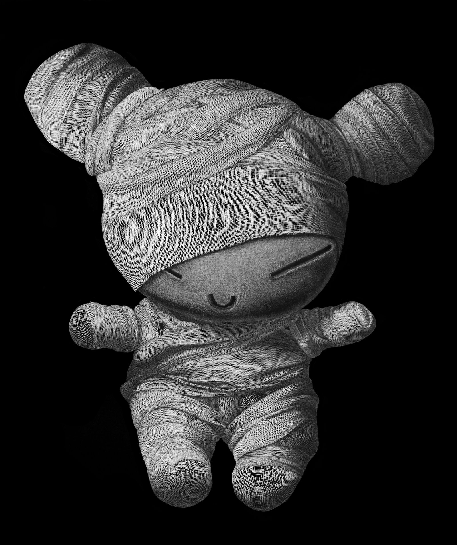 30 x 36 Inches / 76.2 x 91.44 cm Engraved drawing on vinyl 2016