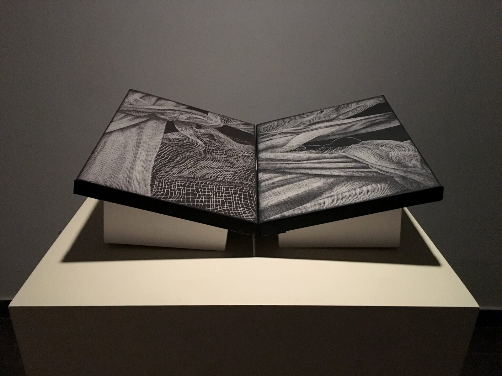 Engraved Drawing on Vinyl 15 x 12 Inches / 38.1 x 30.48 cm (each) 2017